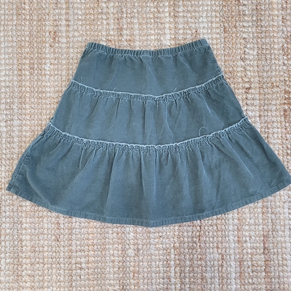 Old Navy Y2K Green Corduroy Sequin‎ Mini Skirt - Picture 2 of 8